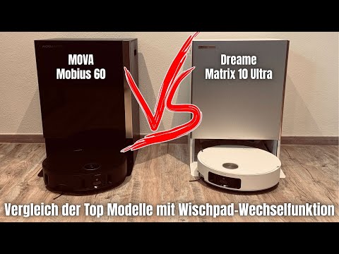 Comparison of the top models || MOVA Mobius 60 VS Dreame Matrix 10 Ultra
