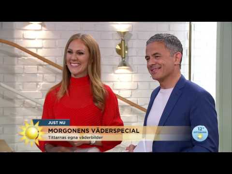 "Är det här ditt badväder?"  - Nyhetsmorgon (TV4)