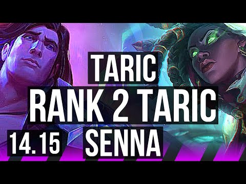 TARIC & Smolder vs SENNA & Cho'Gath (SUP) | Rank 2 Taric, 1/0/14 | EUW Challenger | 14.15