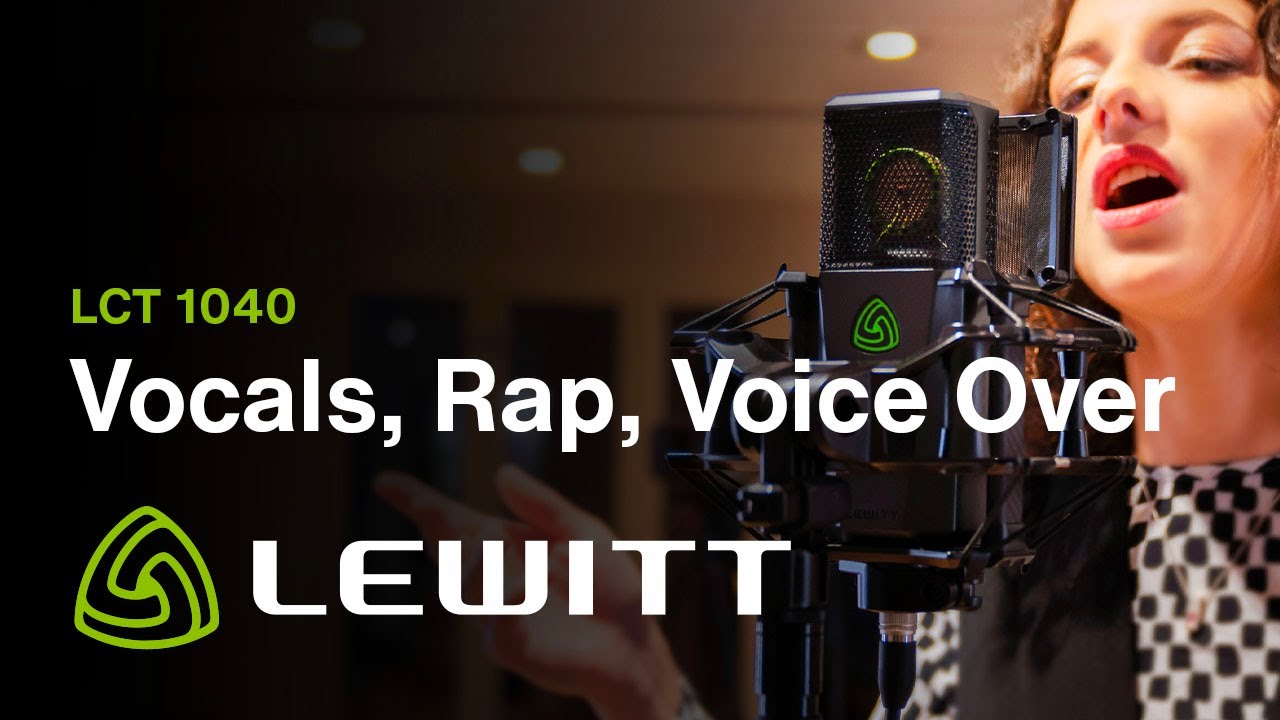 Vocals, Rap, and Voice Over Sound Samples - LCT 1040 microphone system