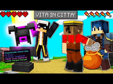 NUOVA ARMATURA PIU COSTOSA DEL VILLAGGIO!! - VITA IN CITTA 2 Minecraft ITA