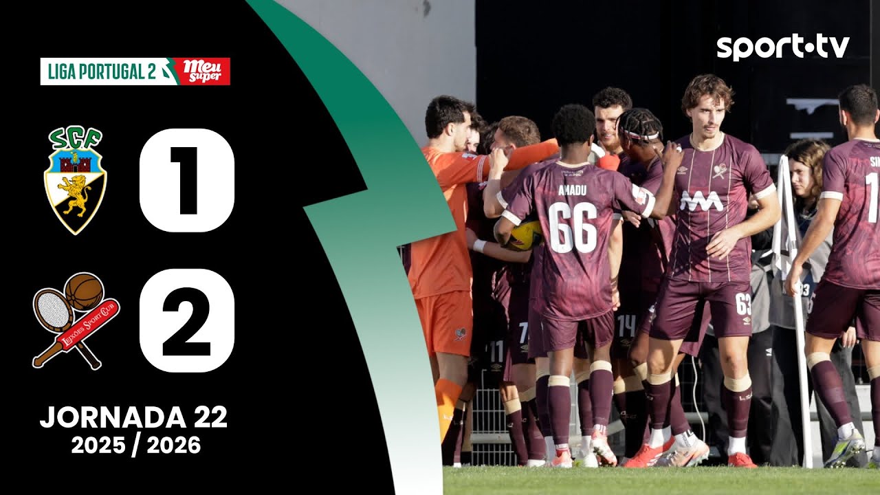 SC Farense vs Leixões SC Highlights