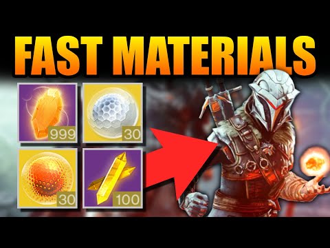 Solo Masterwork Materials Farm - Fast Upgrades in Destiny 2