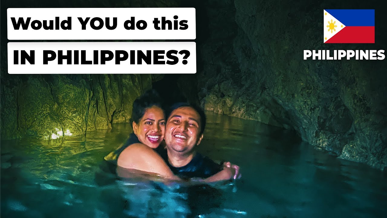 Join a duo on a captivating journey to Sambulawan Underground River.