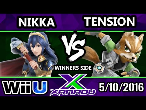 S@X 149 - Nikka (Lucina) Vs. Tension (Fox) SSB4 Tournament - Smash Wii U - Smash 4