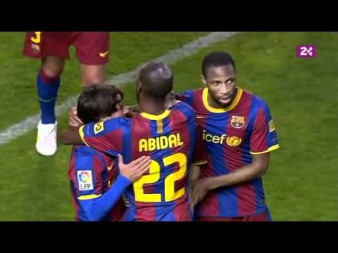 1ª Div. 10/11 - 18ª Jornada - RC Deportivo de La Coruña vs FC Barcelona (0-4)
