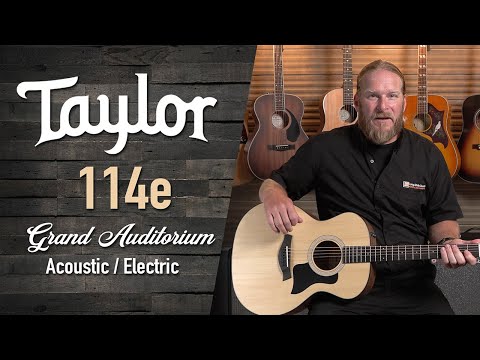 Taylor 114e Grand Auditorium Acoustic Electric Guitar