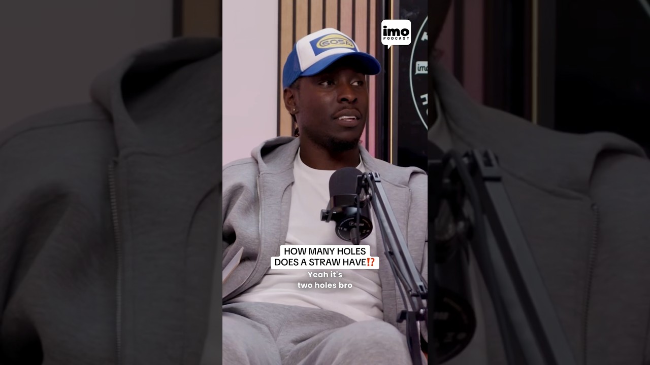 How many holes does a straw have 🤔 #podcast #inmyopinionpodcast #viral #question #generalknowledge