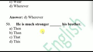 English vocabulary Quiz set