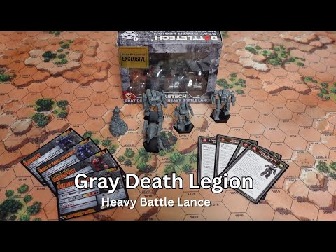 Gray Death Legion Heavy Battle Lance