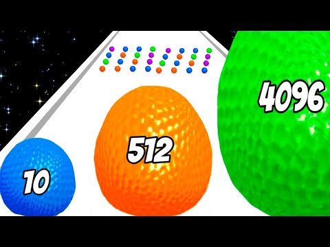 Ball Balloon Run 3D - Color Math Games All Levels