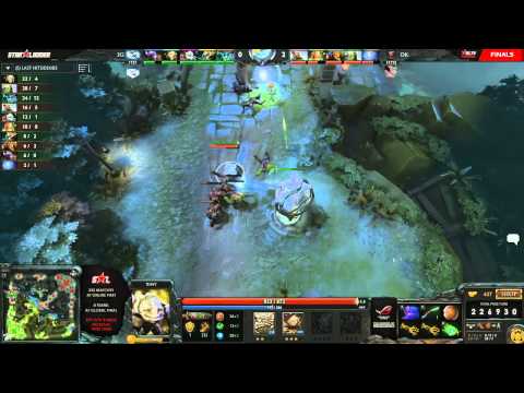 DK vs EG - Game 1 (Starladder IX LAN - WB Final)
