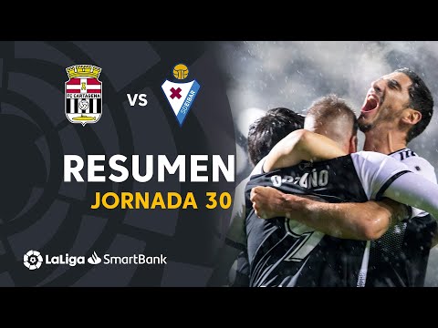 Resumen de FC Cartagena vs SD Eibar (4-1)