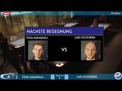 Thanner's ASC Open 2018 - Tag 3, Viertelfinale, Fitim Haradinaj vs. Lars Kuckherm