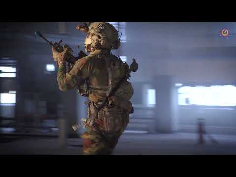 Close Quarter Battle-training voor 3 Para - Formation au combat rapproché pour le 3 Para