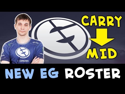 Arteezy practicing MID — for NEW EG roster