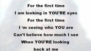 &quot;For The First Time&quot; - Lyrics - (Kenny Loggins)