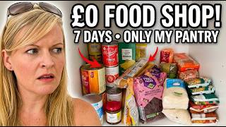NO SPEND WEEK Challenge | Can I Eat for 7 Days Using ONLY My Pantry?