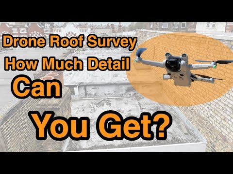 Drone roof survey: How much detail can you get?
