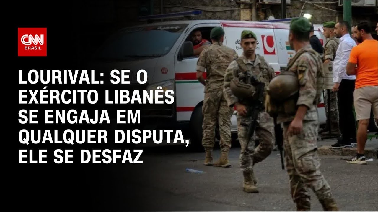 Lourival: Se o exército libanês se engaja em qualquer disputa, ele se desfaz | CNN PRIME TIME