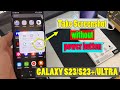GALAXY S23/S23+/ULTRA: How to take screenshot without power button | Capture screen without keys