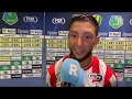 Mohamed Rayhi na de 2-1 zege bij ADO: 'Verdiende zege voor Sparta'