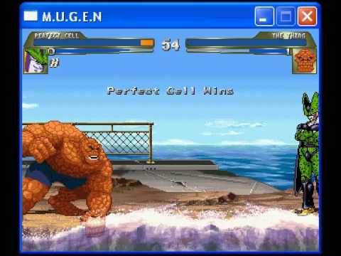 Super Perfect Cell vs The Thing