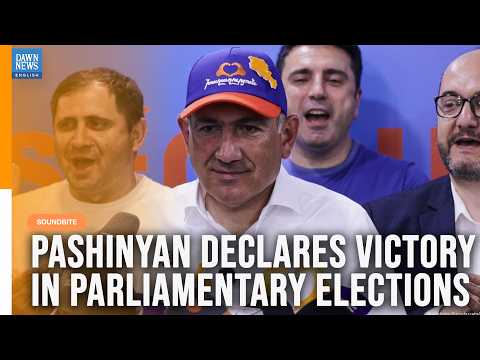 Pashinyan Declares Victory in Armenian Parliamentary Elections