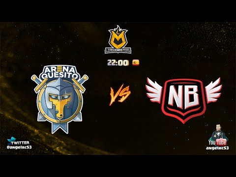 🔴 DIRECTO LEAGUE MASTERS | ARENA QUESITO vs NEVERBACK GAMING | Clash Royale con angelrc53