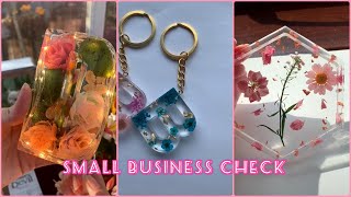 💎 Small Business Check 💎 Epoxy Resin Art Edition