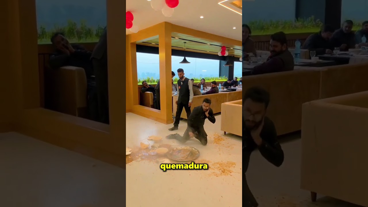 This is why you shouldn't serve food this way 😱