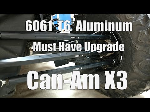 Assault Industries Turret Style Heavy Duty Radius Rods For The Can-Am Maverick X3 with Double Shear