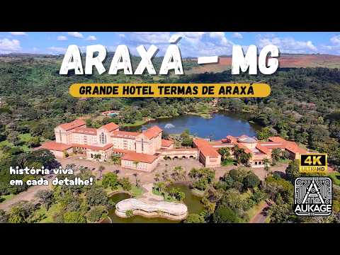 Grande Hotel Termas de Araxá – Luxo, História e Mistérios no Coração de Minas Gerais 🏨✨