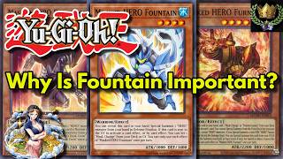 How Does Masked HERO Fountain Help The HERO Deck? (Yu-Gi-Oh! TCG Discussion) #yugioh #yugiohtcg