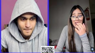 She got naughty 🥵 from the first talk 😁 || monkey chat with reyansh