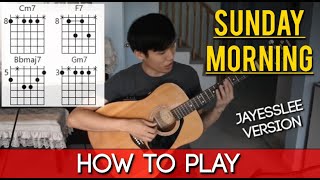 How to Play: Sunday Morning (Jayesslee) | Acoustic Jazz Guitar