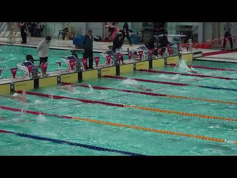 200 Fly / George L1 - 2:04.39 / James Lau L4 - 2:00.44 / 2024-2025 SC Champ