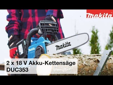 Makita DUC353Z Akku Kettensäge 2x18 V ohne Akku+Ladegerät