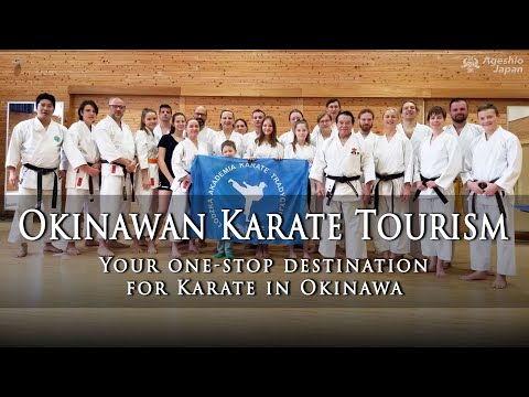 Okinawan Karate Tourism | Martial Arts Experience | Dojo Training | Ageshio Japan