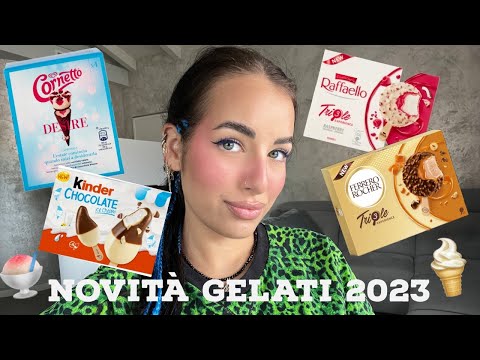 ASSAGGIO I NUOVI GELATI 2023 🍦 | Nicole Mologni
