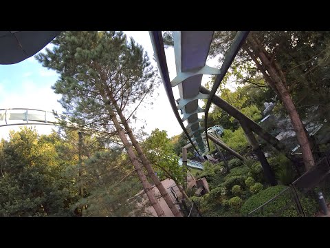 Galactica 4K Front Seat POV - Alton Towers Resort
