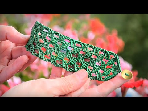 Spiral Macrame Patterns DIY Macrame Spiral Bracelets