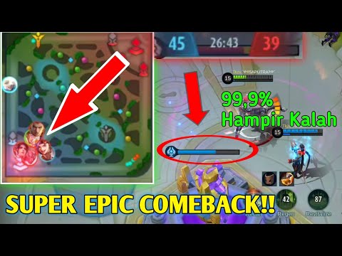 SUPER EPIC COMEBACK TERBAIK MOBILE LEGENDS!!