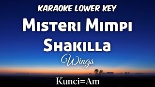 Download lagu Wings - Misteri Mimpi Syakilla Karaoke Lower Key Nada Rendah mp3