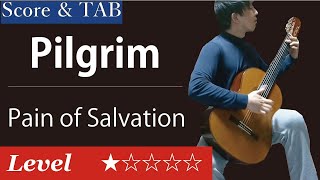 【Pain of Salvation】Pilgrim [Fingerstyle Guitar]【Sheet music &amp; TAB】