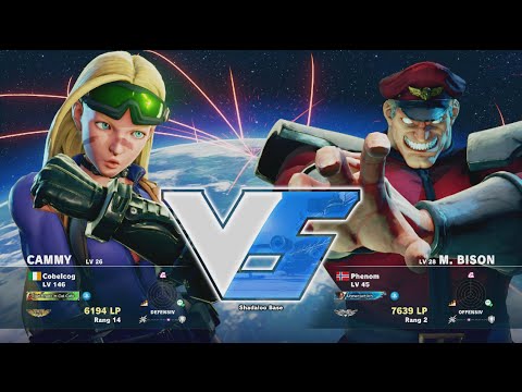 Cobelcog [Cammy] vs. Phenom [Bison]
