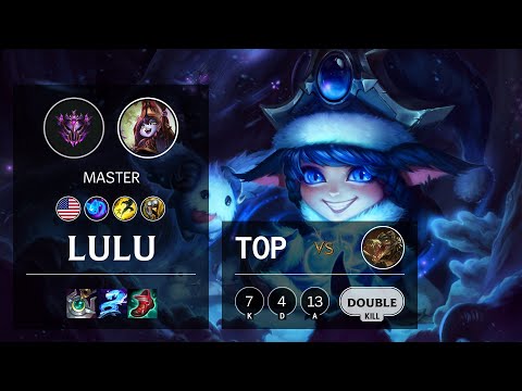 Lulu Top vs Renekton - NA Master Patch 11.2