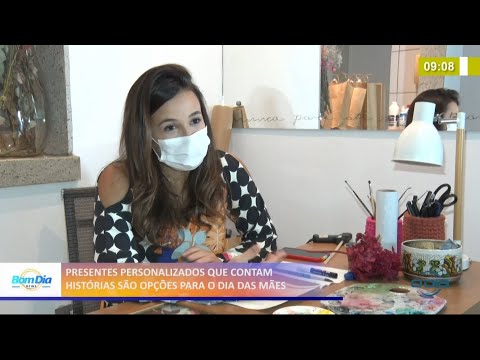 Arquiteta e artista visual mostra peças feitas por ela para o Dia das Mães 07 05 2021