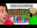 100 Players Help Me Beat Baldi S Basics