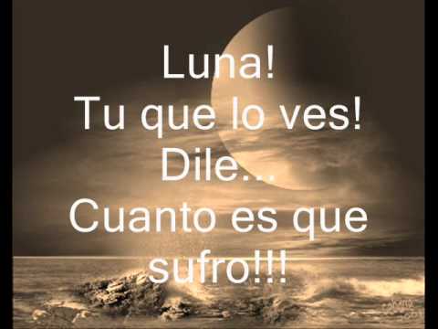 Ana Gabriel : Luna letra!!!